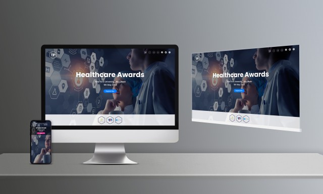 TIP Healthcare Awards – Registrierungsseite in Abu Dhabi